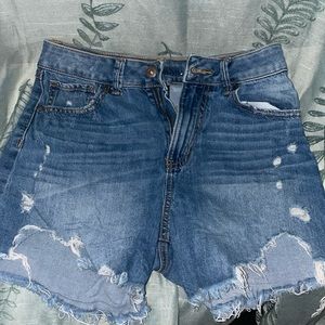 High Waisted Jean Shorts